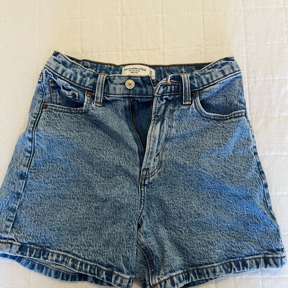 Abercrombie & Fitch Blue Jean Shorts Classic Denim Style